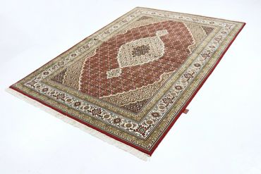 Alfombra oriental - Tabriz - 242 x 169 cm - óxido