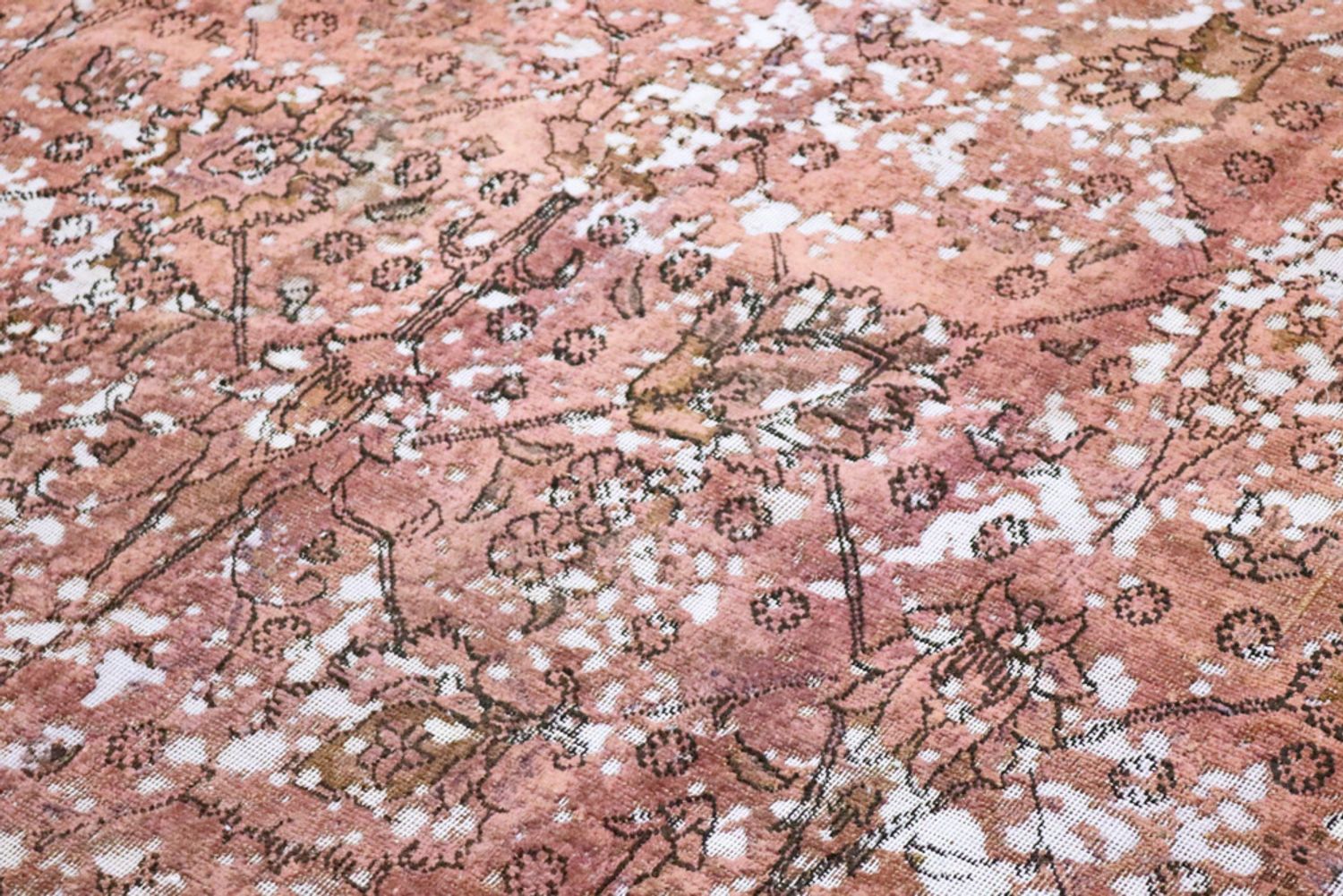 Alfombra de diseño - 288 x 270 cm - óxido