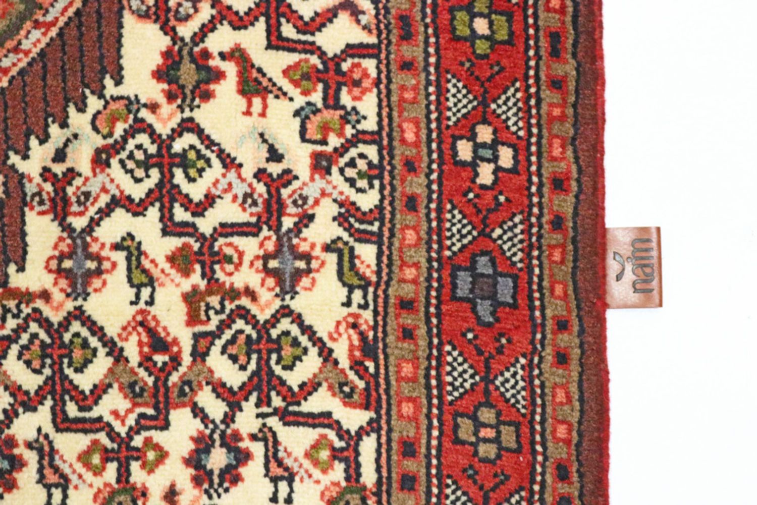 Runner Perský koberec - Nomádský - 295 x 80 cm - světle béžová