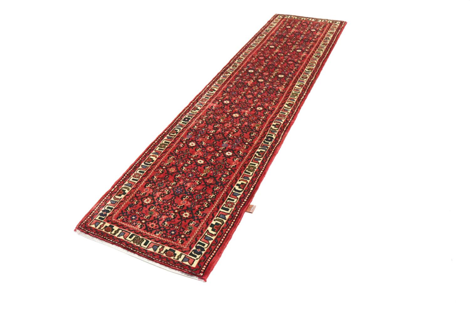 Alfombra de pasillo Alfombra persa - Nómada - 296 x 74 cm - rojo