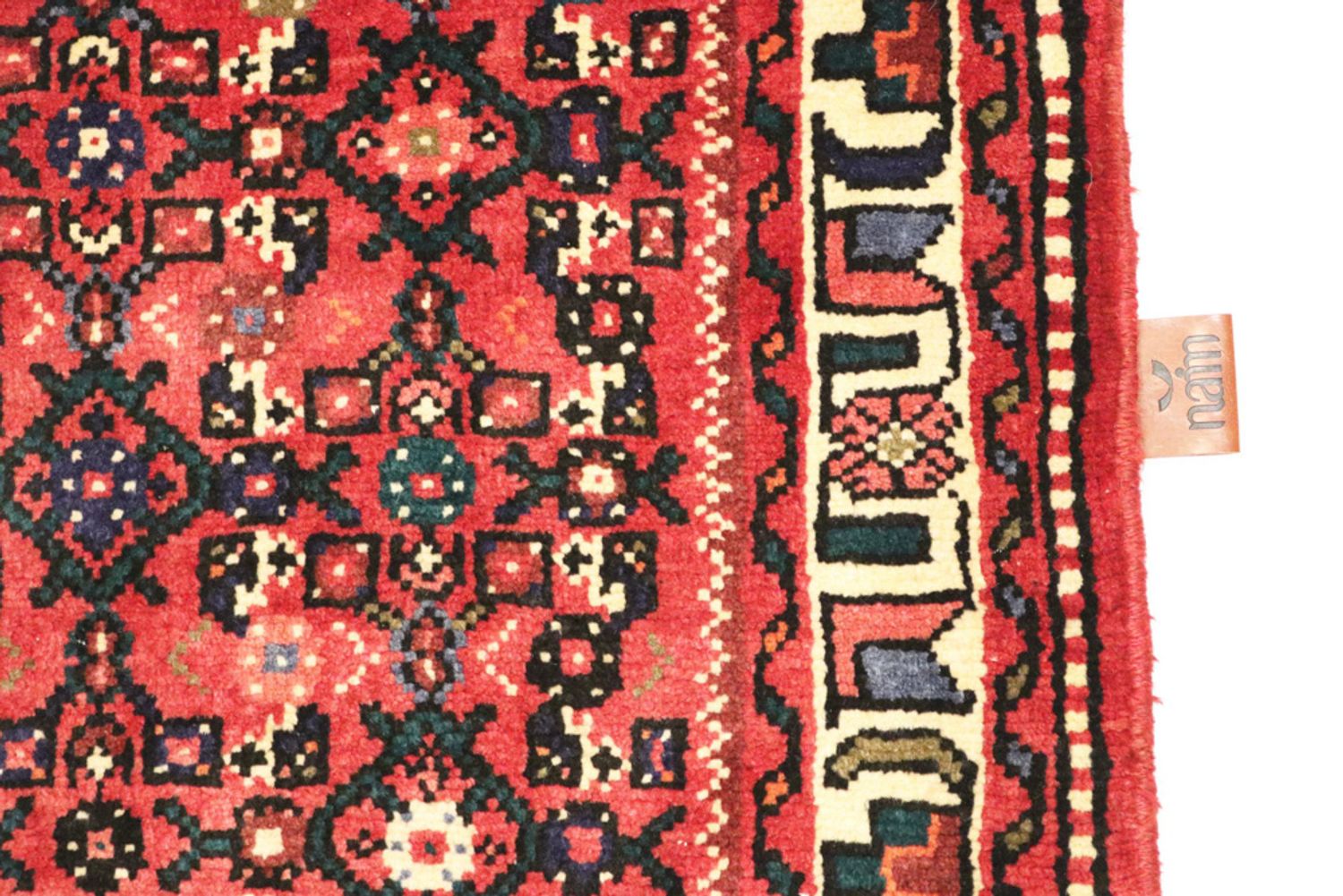 Alfombra de pasillo Alfombra persa - Nómada - 296 x 74 cm - rojo