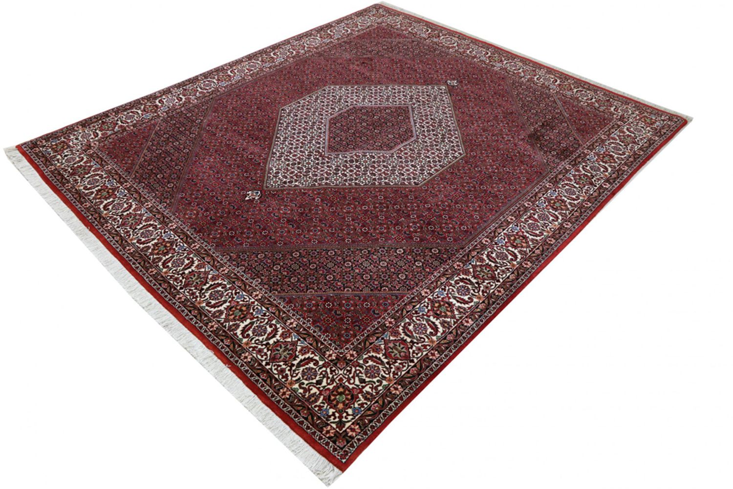 Alfombra persa - Bidjar - 303 x 256 cm - óxido
