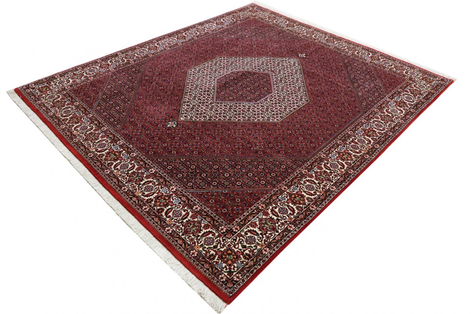 Alfombra persa - Bidjar - 303 x 256 cm - óxido