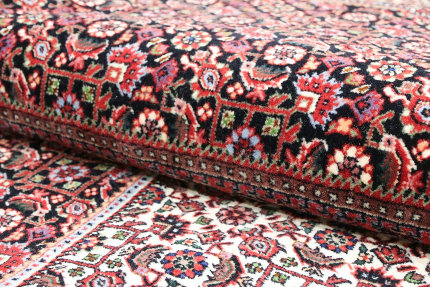 Alfombra persa - Bidjar - 303 x 256 cm - óxido