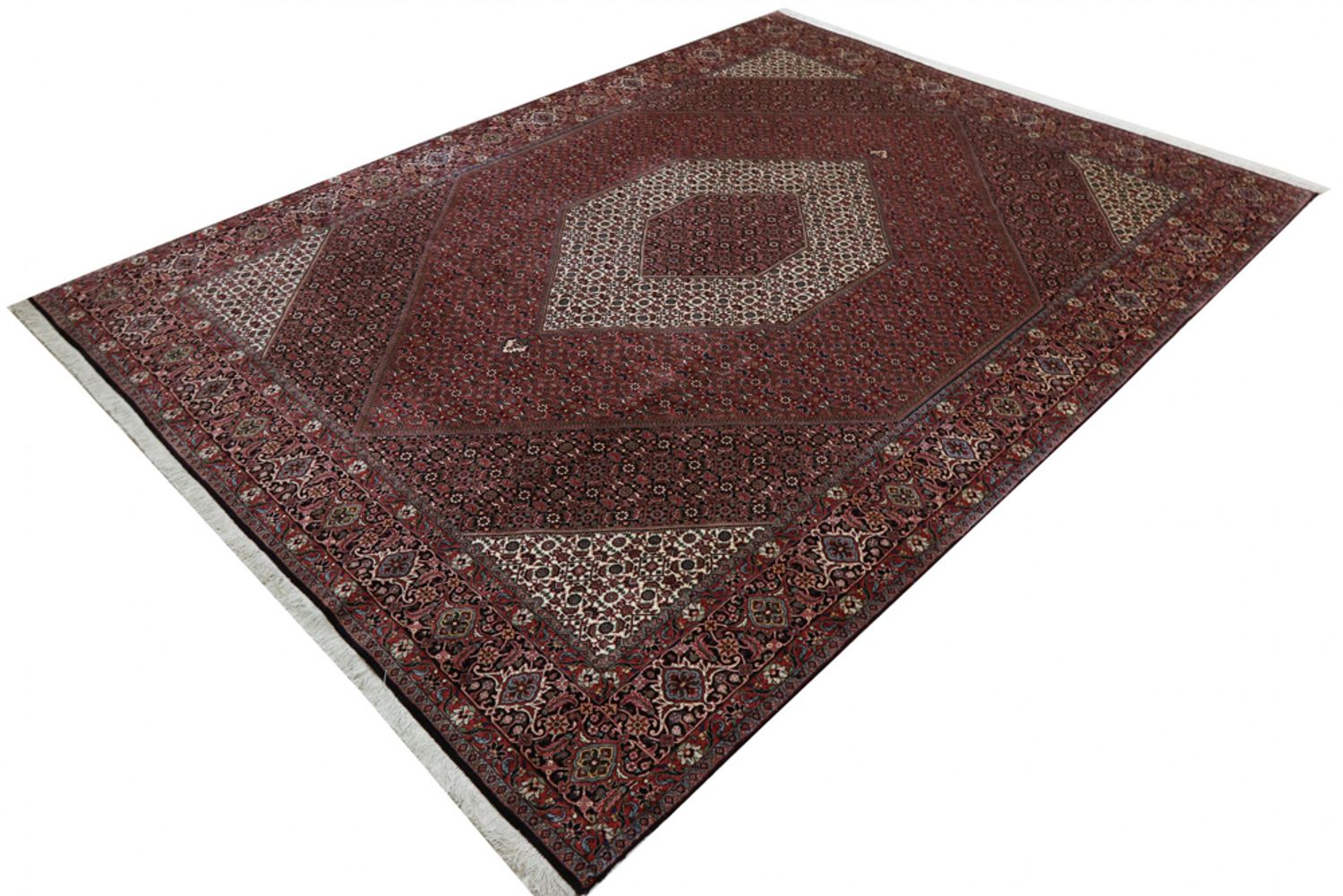 Alfombra persa - Bidjar - 350 x 254 cm - óxido
