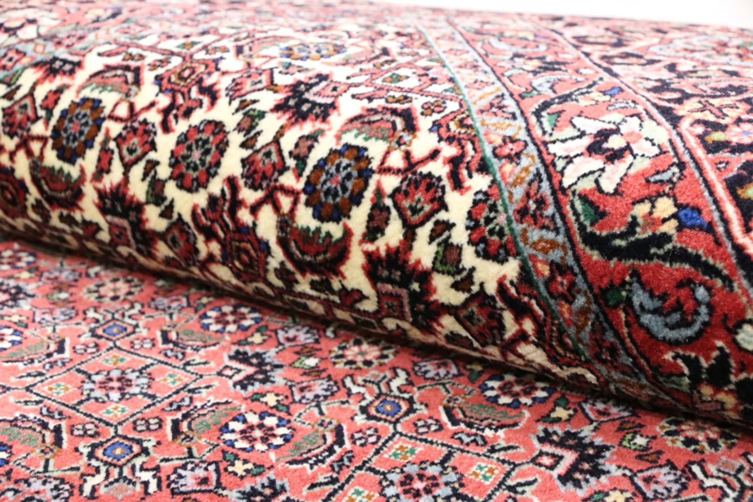 Alfombra persa - Bidjar - 350 x 254 cm - óxido