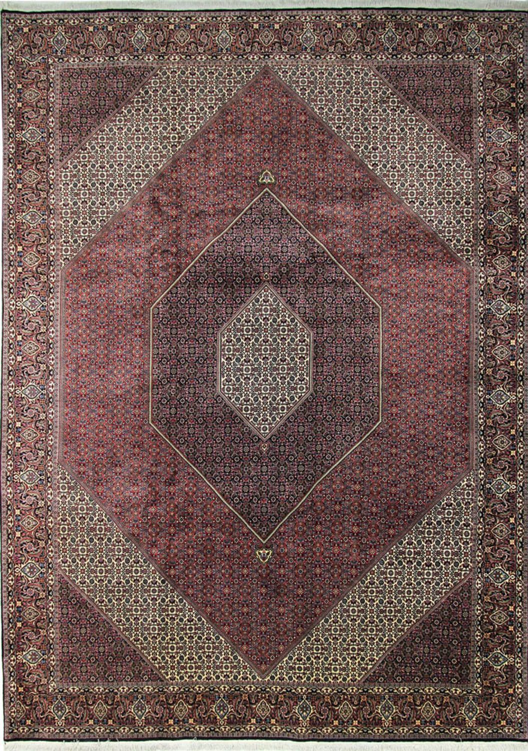 Alfombra persa - Bidjar - 420 x 300 cm - óxido