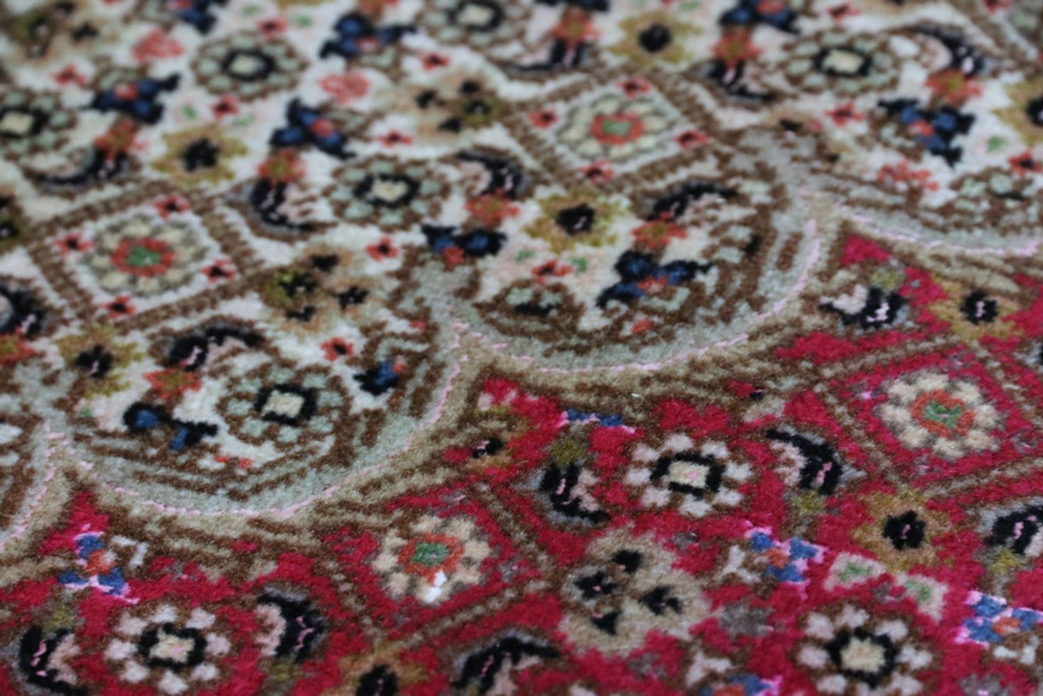 Alfombra Persa - Tabriz - Real - 360 x 248 cm - rojo