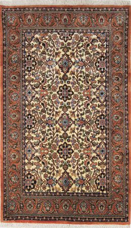 Alfombra persa - Bidjar - 190 x 110 cm - beige
