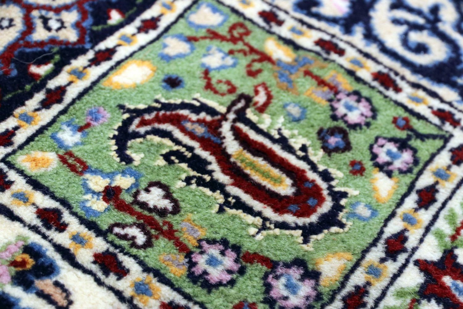 Alfombra persa - Clásica - 294 x 204 cm - beige oscuro