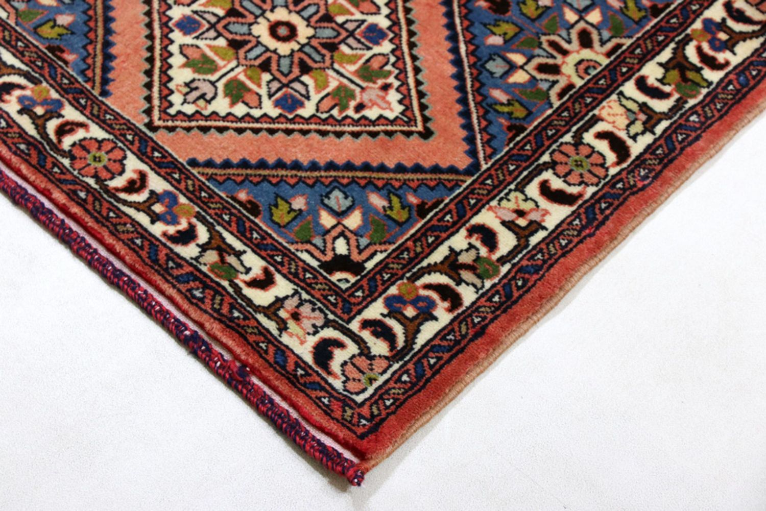 Alfombra de pasillo Alfombra persa - Clásica - 482 x 68 cm - beige oscuro