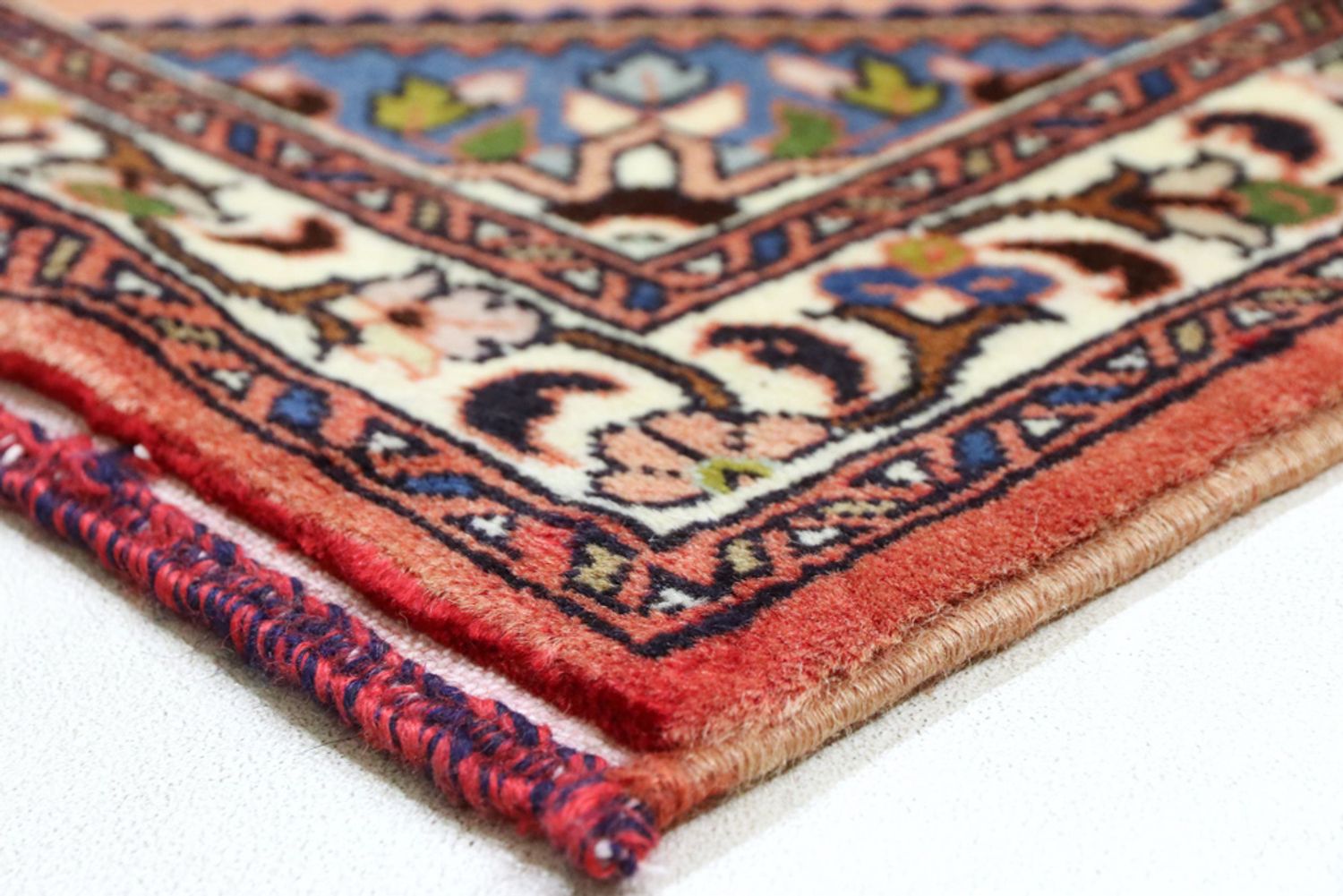 Alfombra de pasillo Alfombra persa - Clásica - 482 x 68 cm - beige oscuro