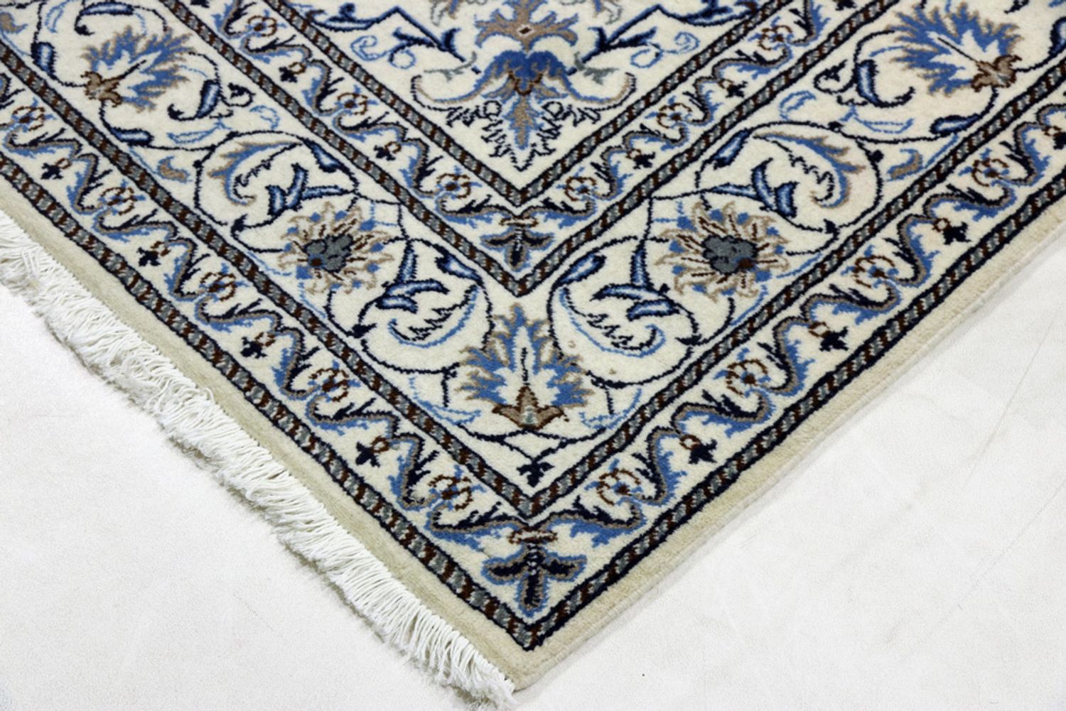 Alfombra Persa - Nain - Real - 240 x 167 cm - rojo