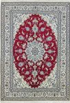 Alfombra Persa - Nain - Real - 240 x 167 cm - rojo