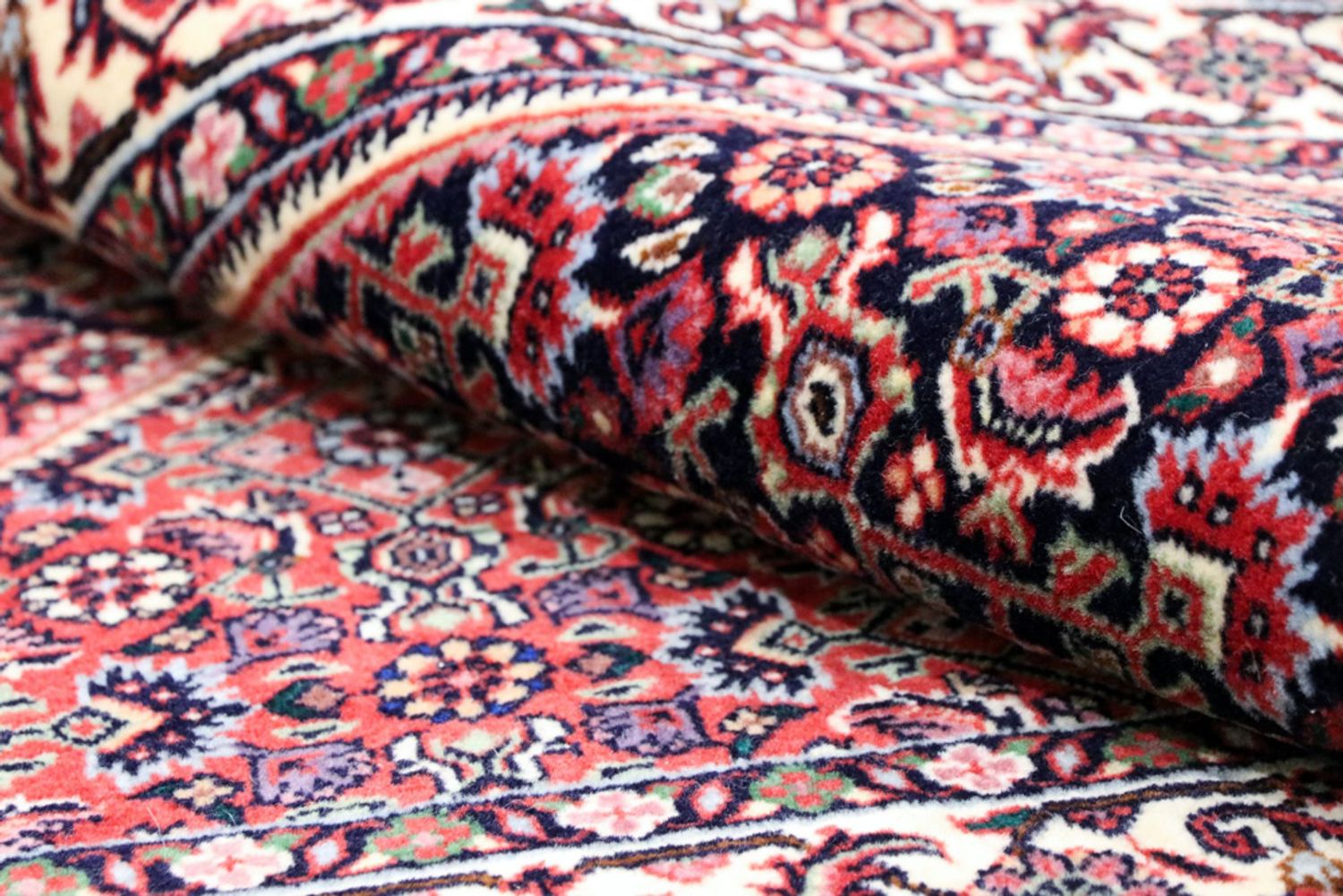 Runner Perský koberec - Bijar - 200 x 75 cm - rezavá