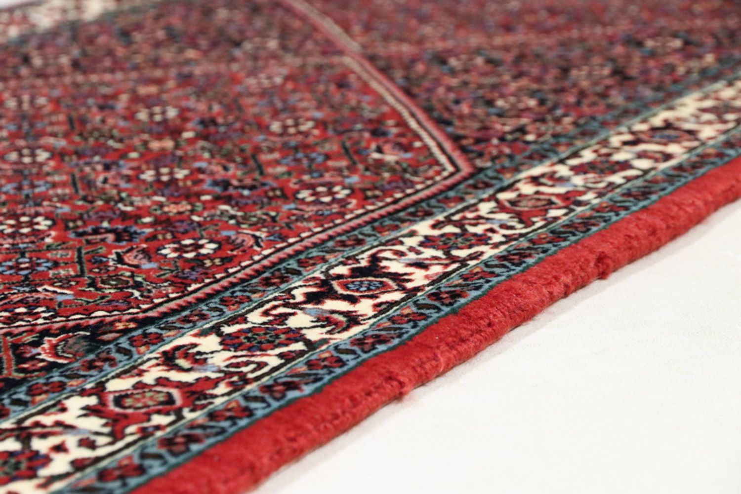 Alfombra de pasillo Alfombra persa - Bidjar - 200 x 78 cm - óxido