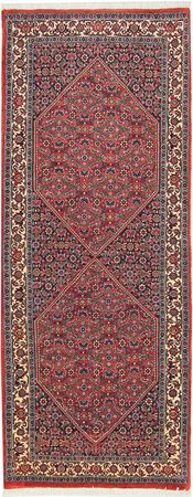 Alfombra de pasillo Alfombra persa - Bidjar - 200 x 78 cm - óxido