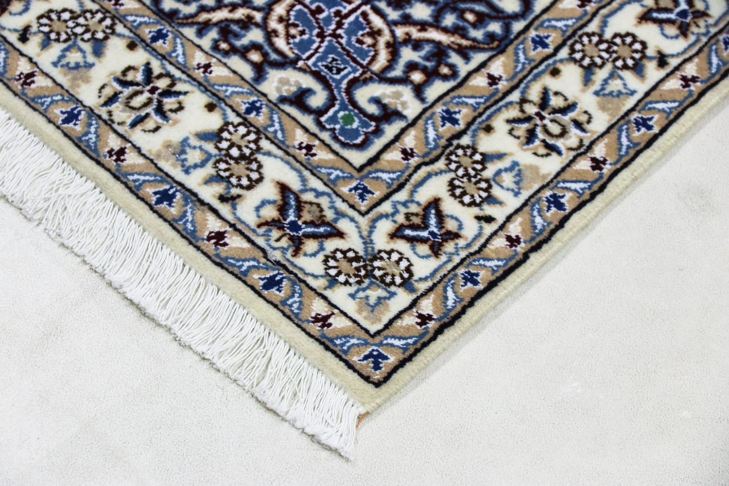 Perský koberec - Nain - Premium - 148 x 100 cm - krémová