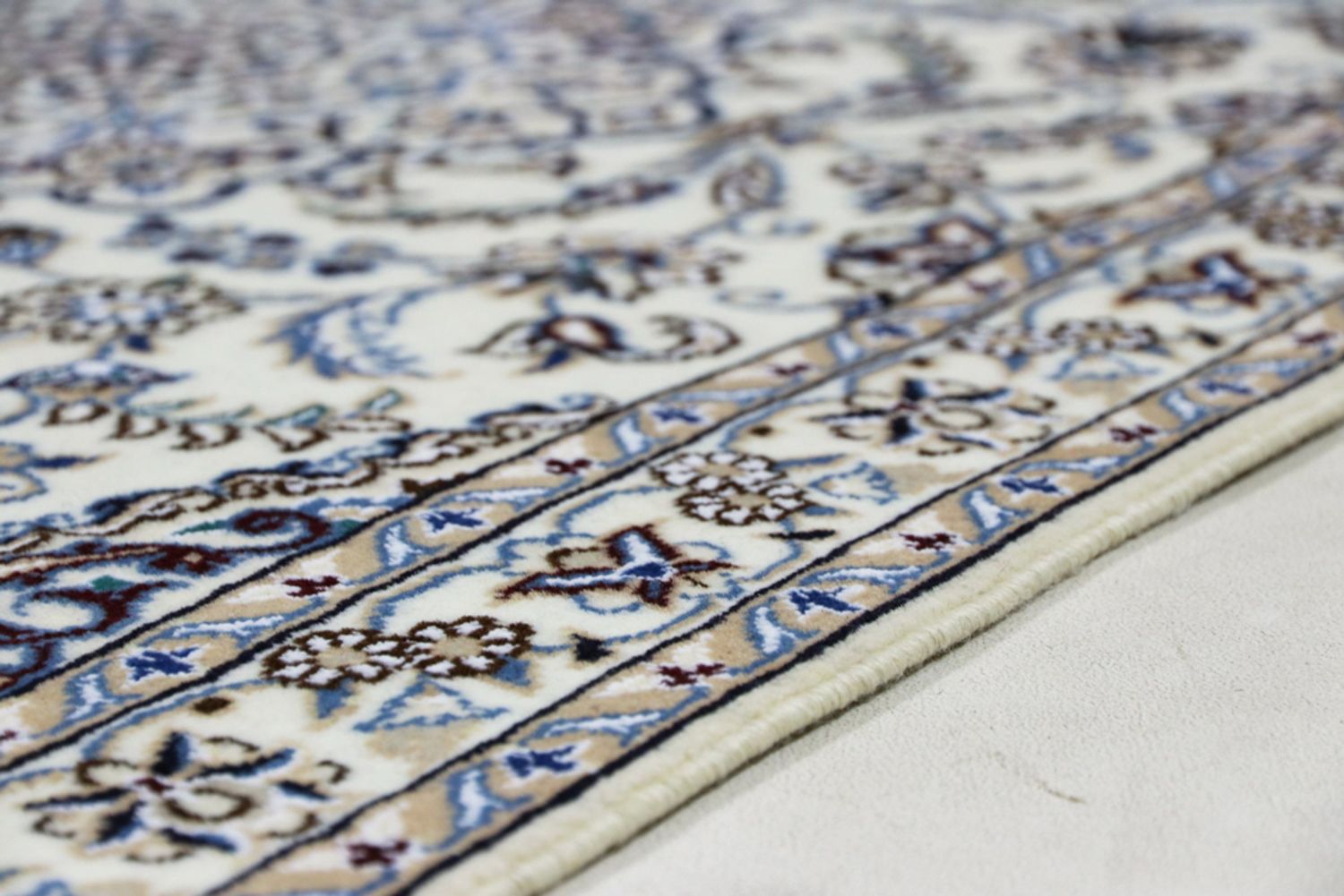 Perský koberec - Nain - Premium - 148 x 100 cm - krémová