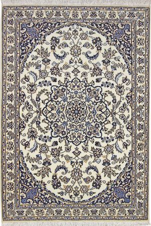 Alfombra Persa - Nain - Prima - 148 x 100 cm - crema