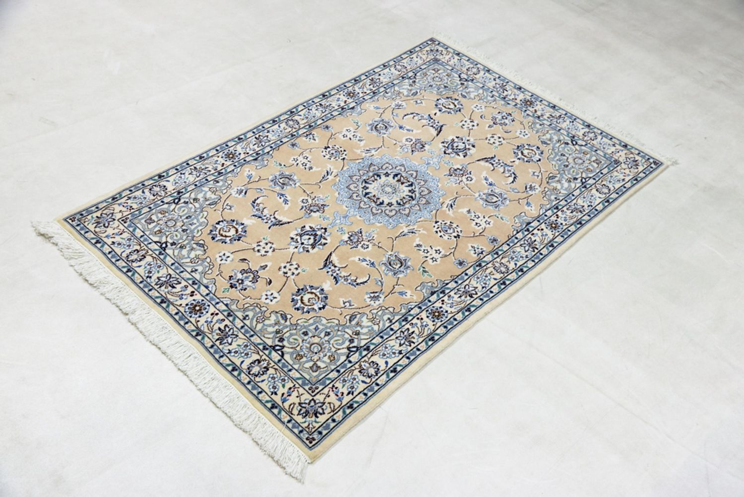 Perský koberec - Nain - Premium - 155 x 100 cm - karamelová