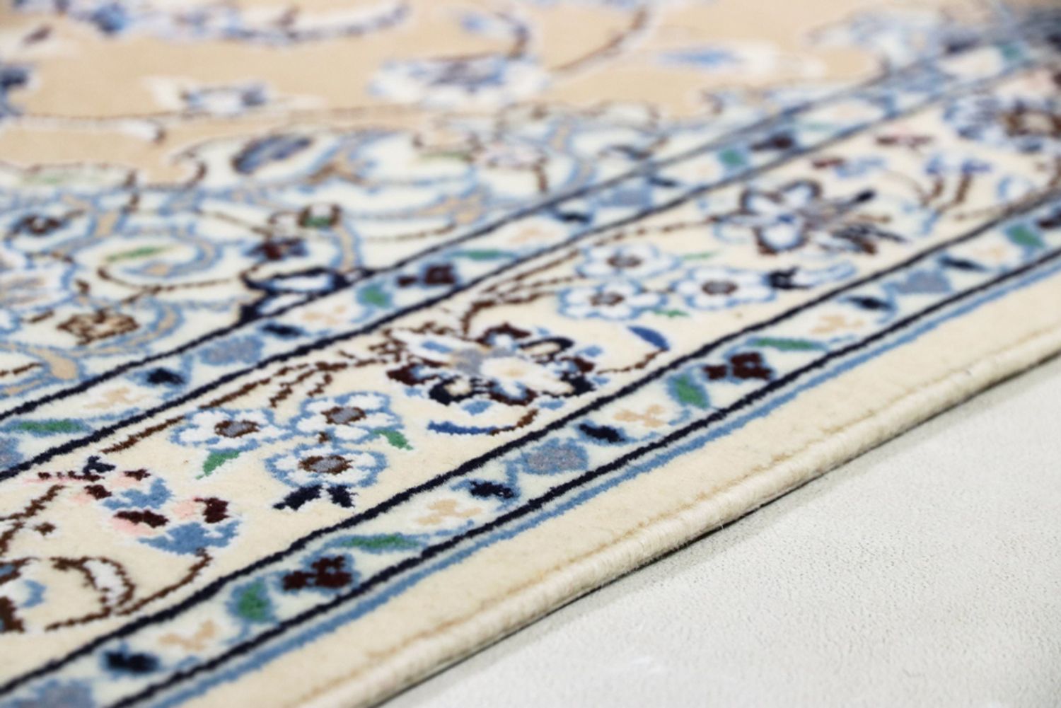 Perský koberec - Nain - Premium - 155 x 100 cm - karamelová