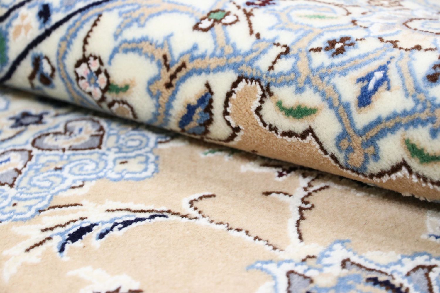 Perský koberec - Nain - Premium - 155 x 100 cm - karamelová