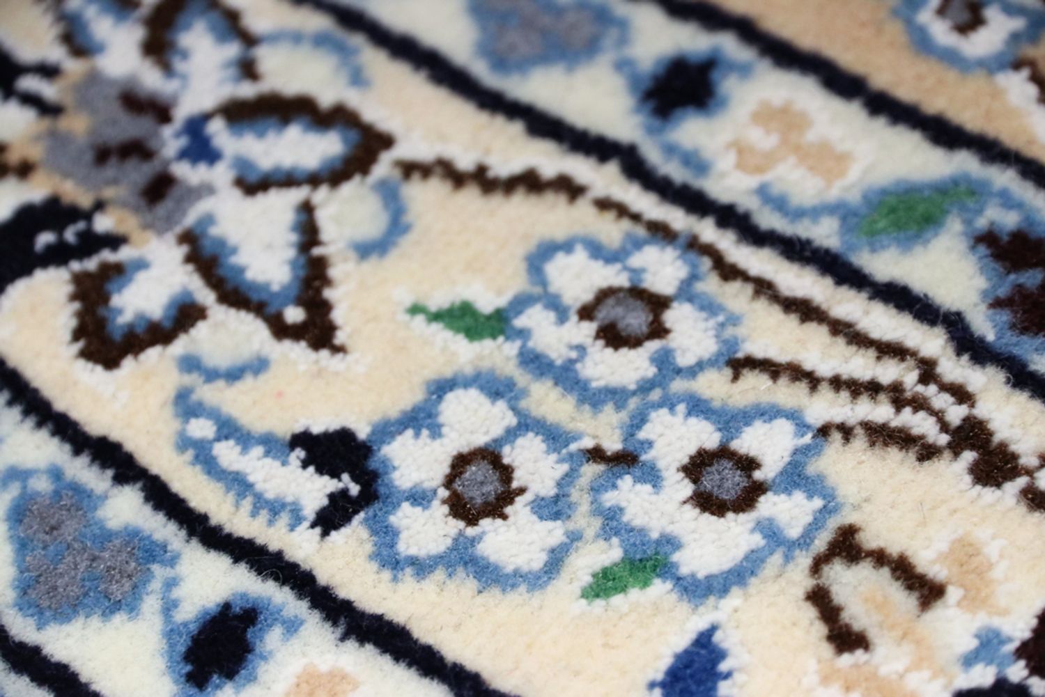 Perský koberec - Nain - Premium - 155 x 100 cm - karamelová