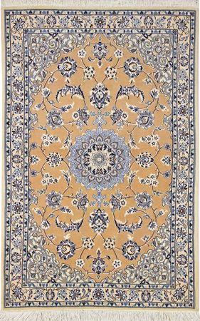 Alfombra Persa - Nain - Prima - 155 x 100 cm - caramelo