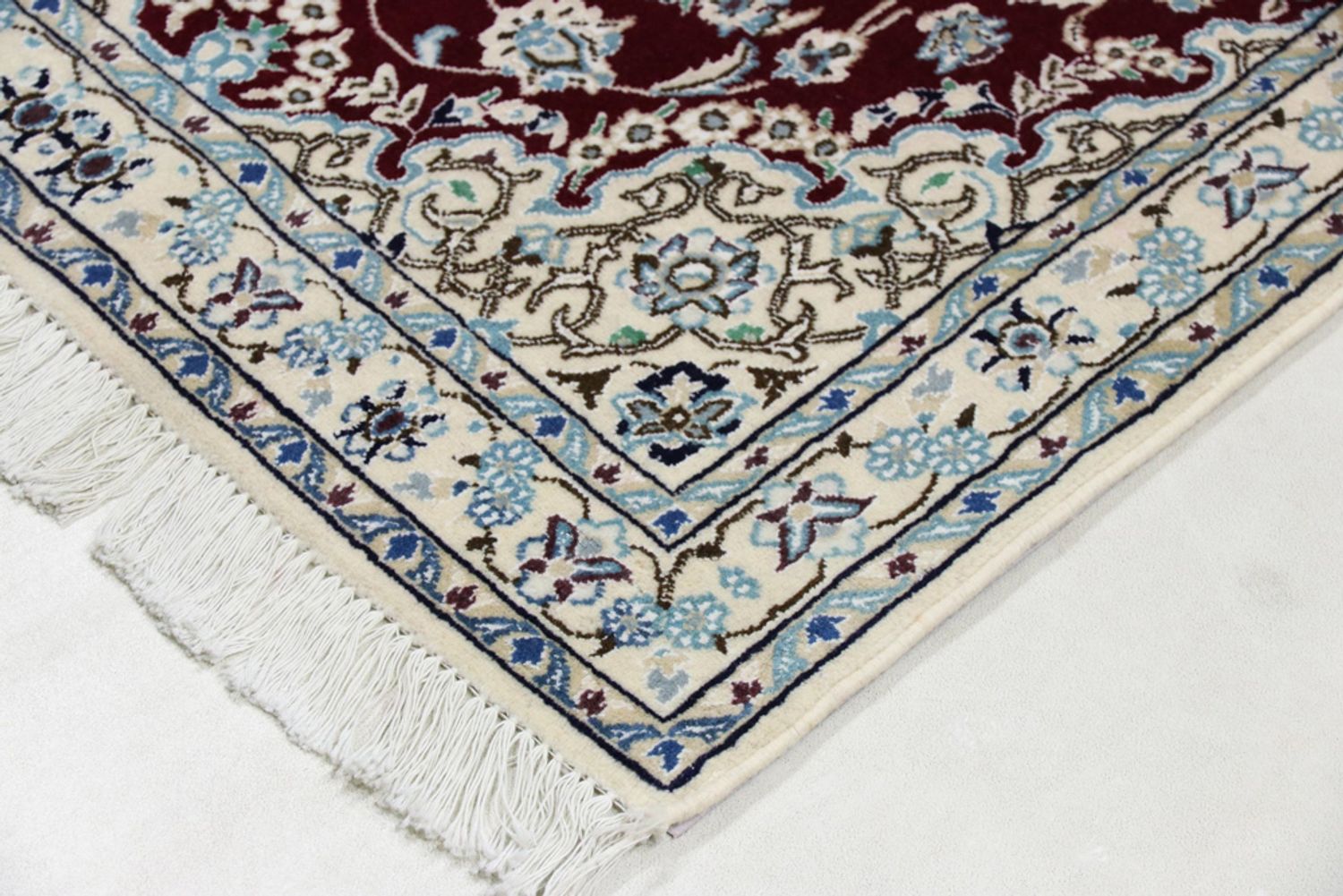 Perský koberec - Nain - Premium - 152 x 95 cm - červená