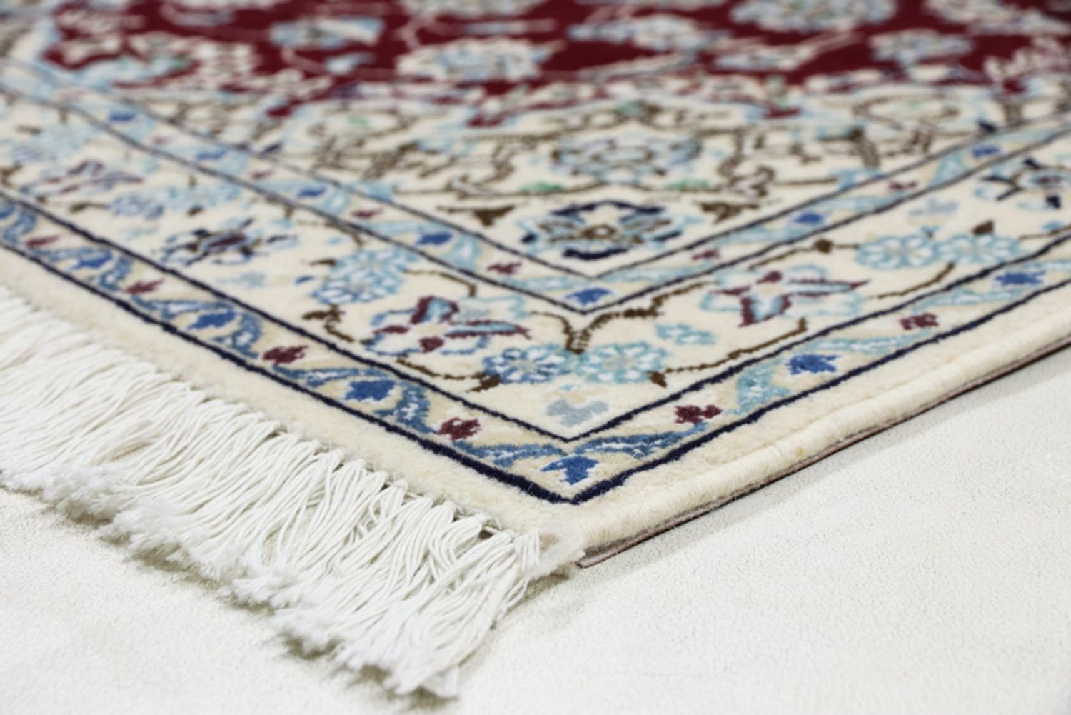 Perský koberec - Nain - Premium - 152 x 95 cm - červená