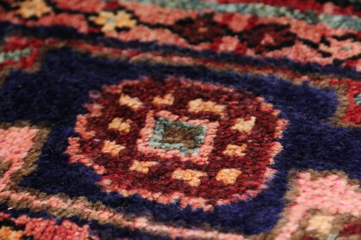 Alfombra de pasillo Alfombra persa - Nómada - 327 x 133 cm - arena