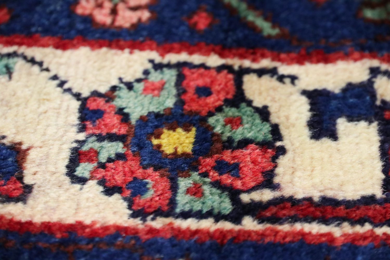 Alfombra de pasillo Alfombra persa - Clásica - 291 x 140 cm - rojo