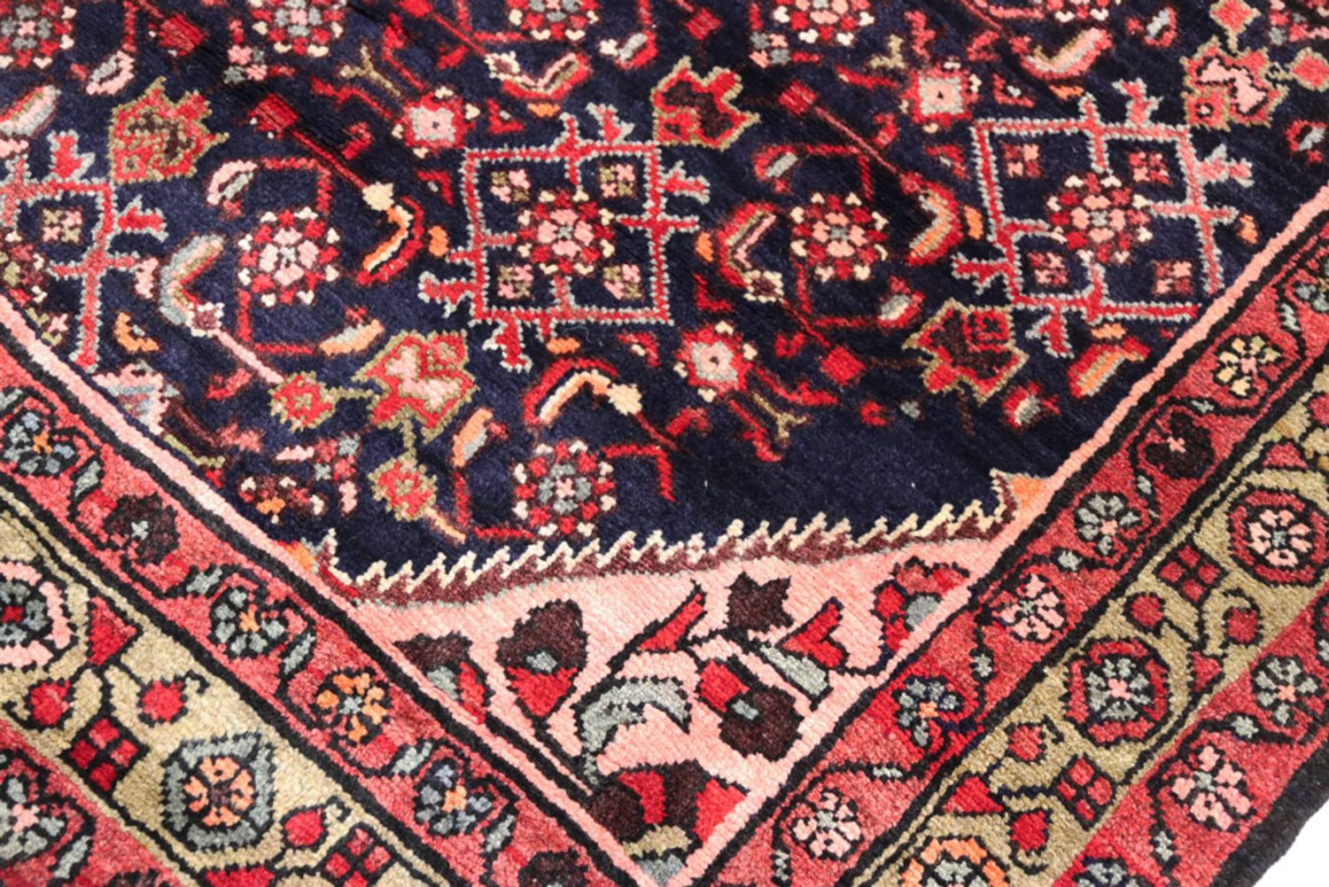 Runner Perský koberec - Nomádský - 305 x 130 cm - rezavá