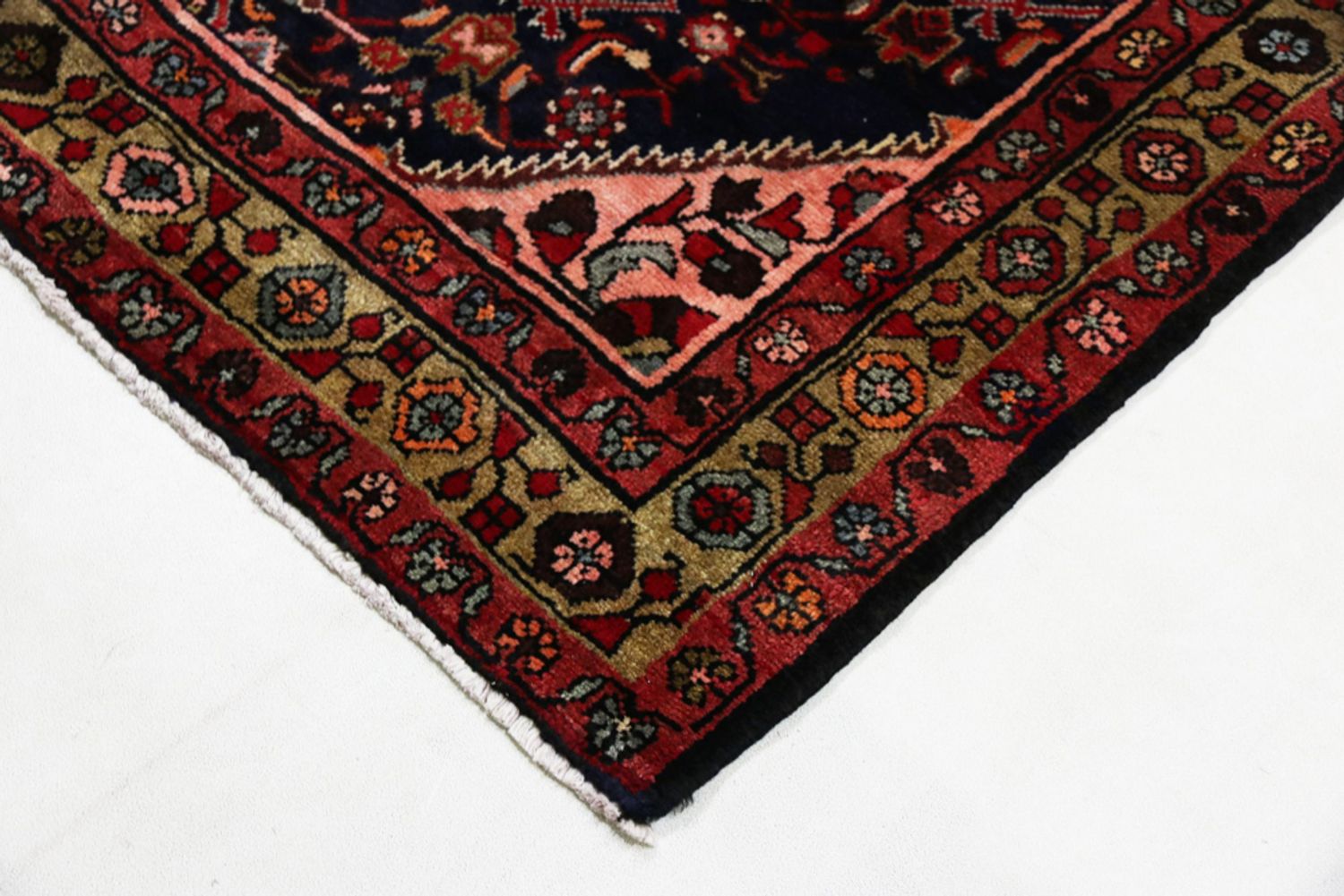 Runner Perský koberec - Nomádský - 305 x 130 cm - rezavá