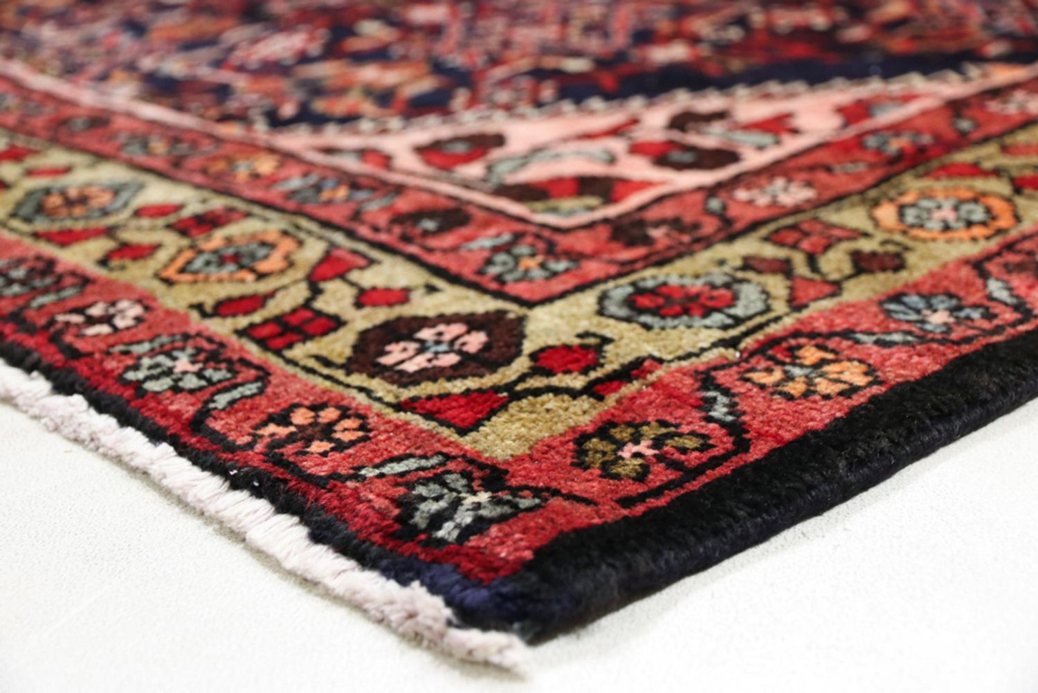 Runner Perský koberec - Nomádský - 305 x 130 cm - rezavá