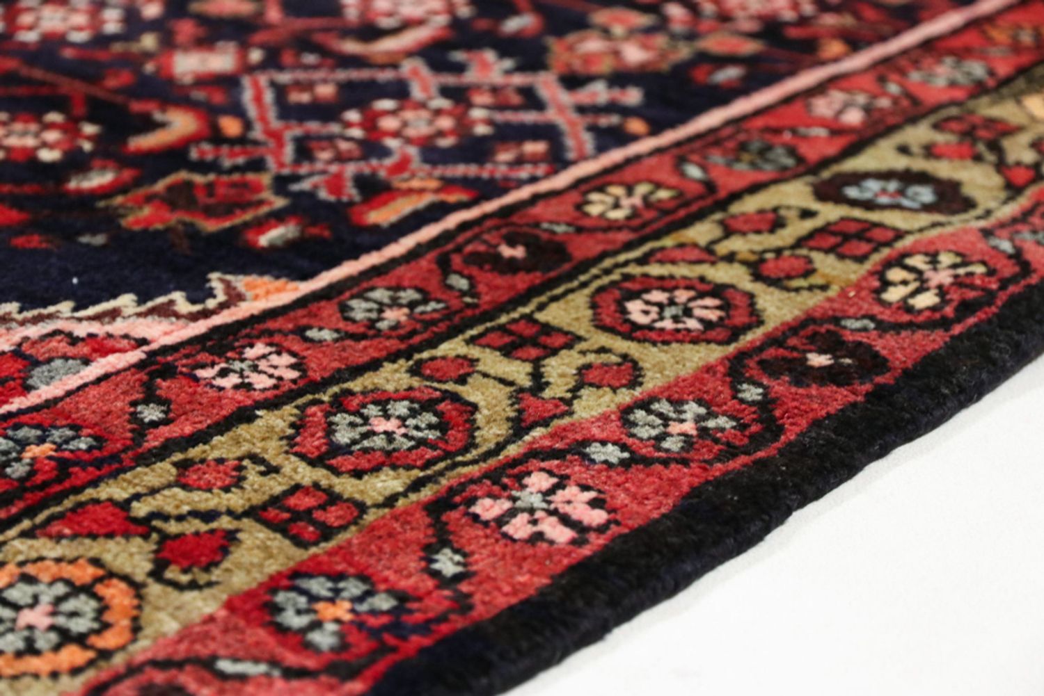 Runner Perský koberec - Nomádský - 305 x 130 cm - rezavá