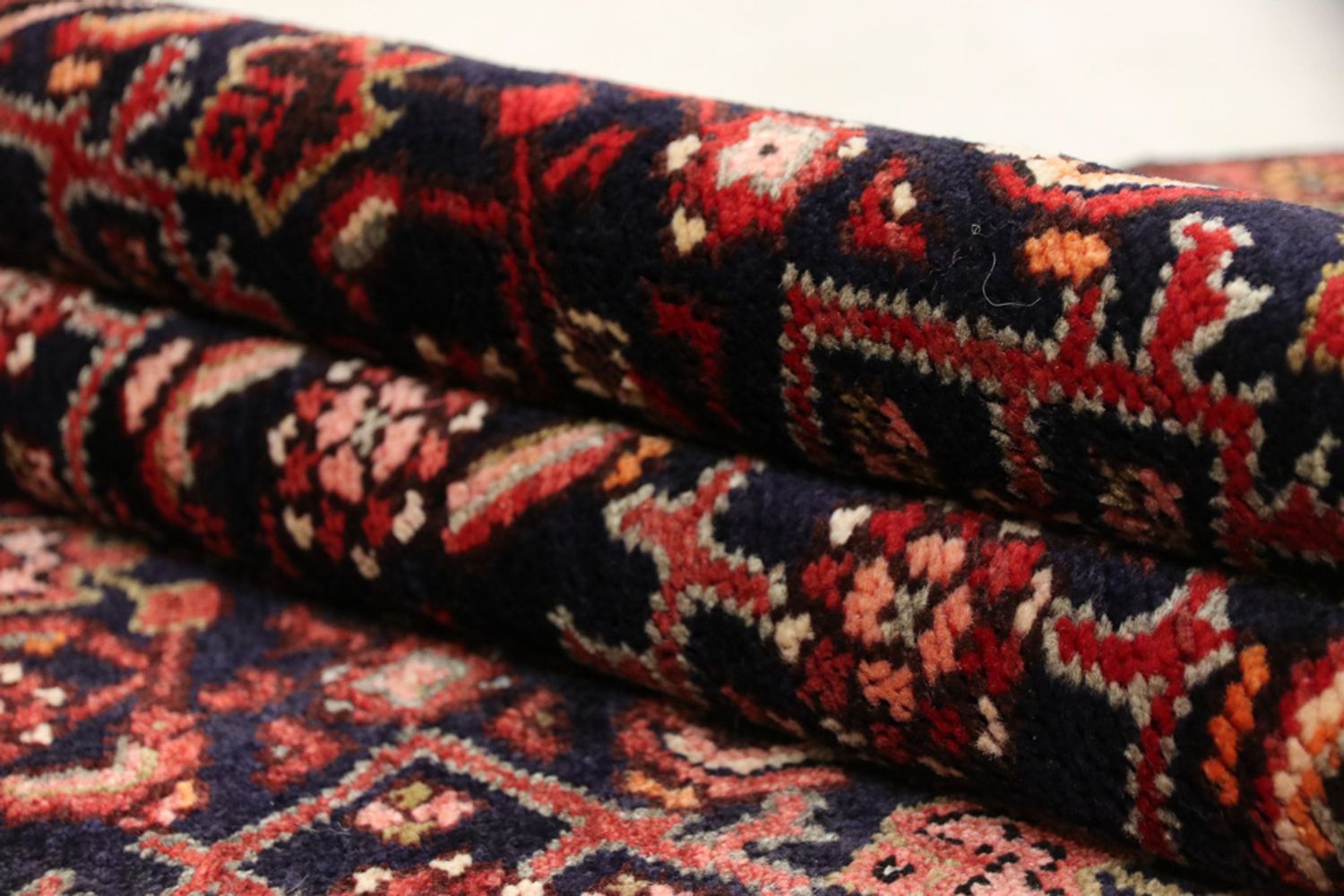 Runner Perský koberec - Nomádský - 305 x 130 cm - rezavá