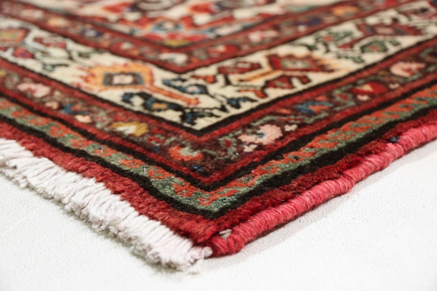 Alfombra de pasillo Alfombra persa - Nómada - 290 x 141 cm - rojo