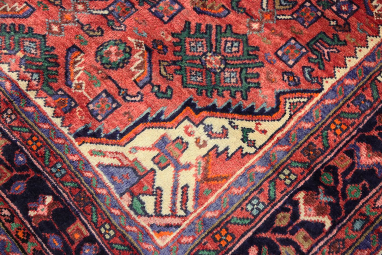 Alfombra persa - Nómada - 322 x 157 cm - rojo