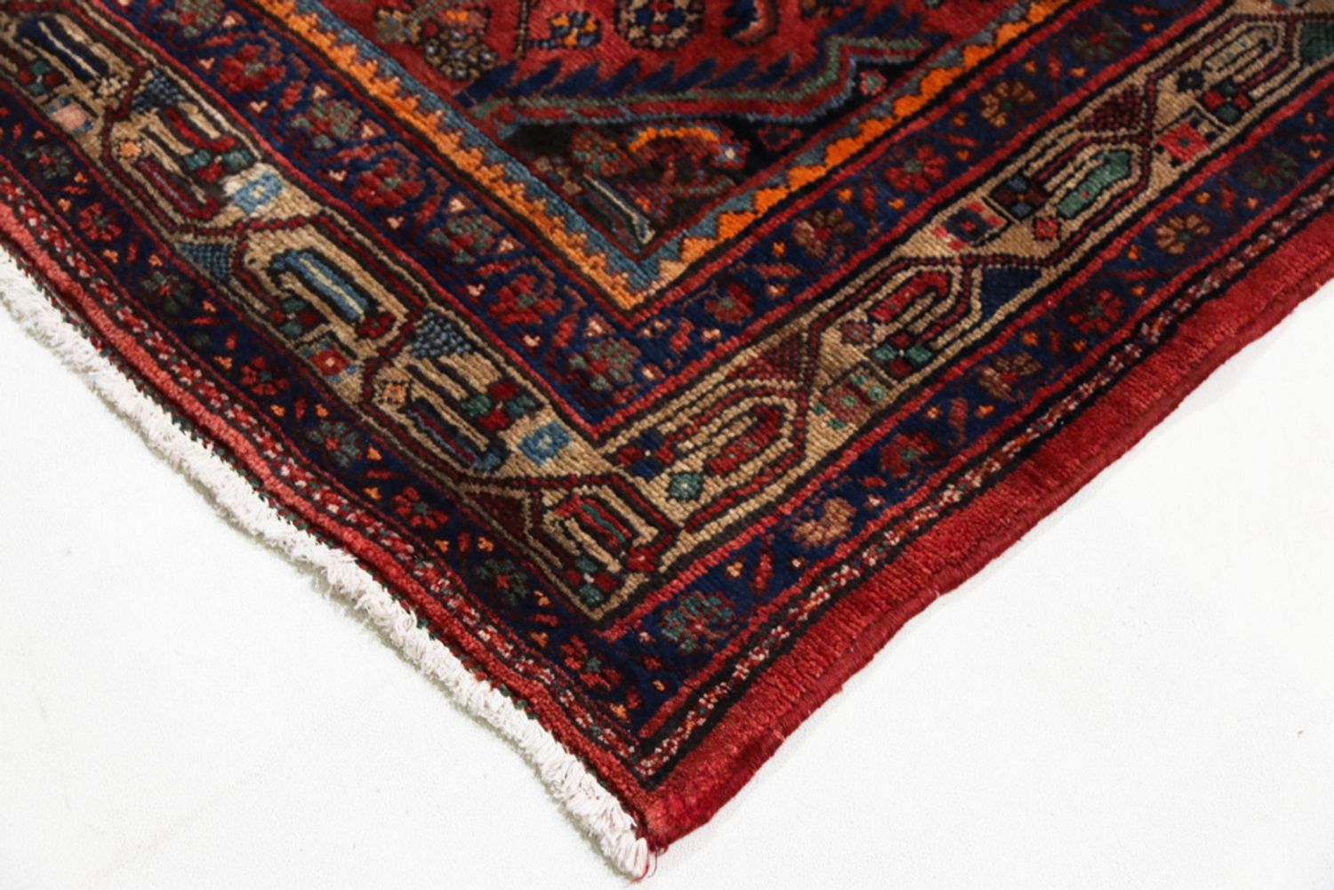 Alfombra de pasillo Alfombra persa - Nómada - 316 x 120 cm - rojo