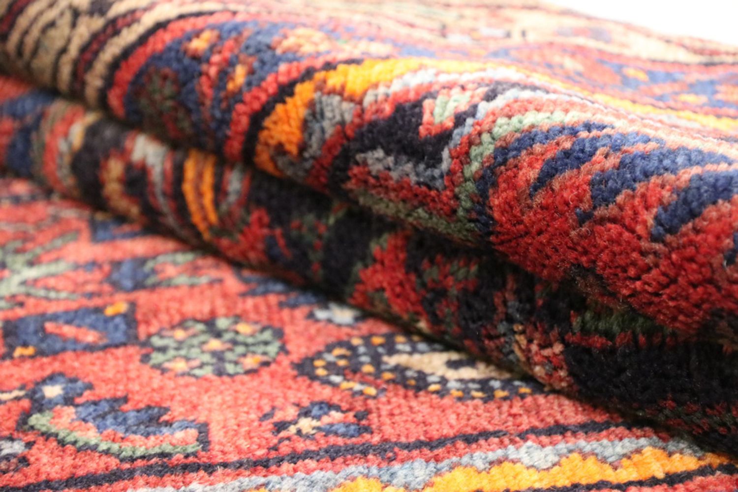 Alfombra de pasillo Alfombra persa - Nómada - 316 x 120 cm - rojo