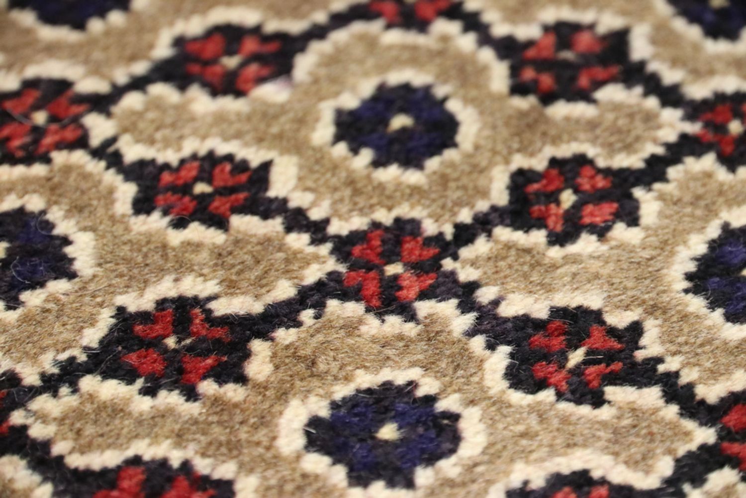 Alfombra persa - Nómada - 301 x 155 cm - arena