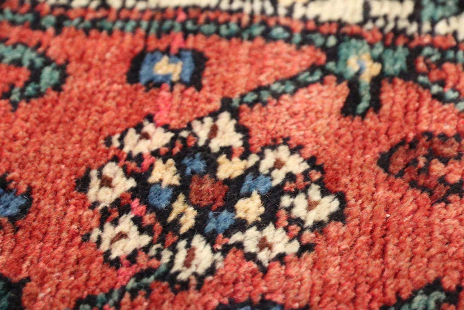 Alfombra de pasillo Alfombra persa - Nómada - 315 x 128 cm - rojo