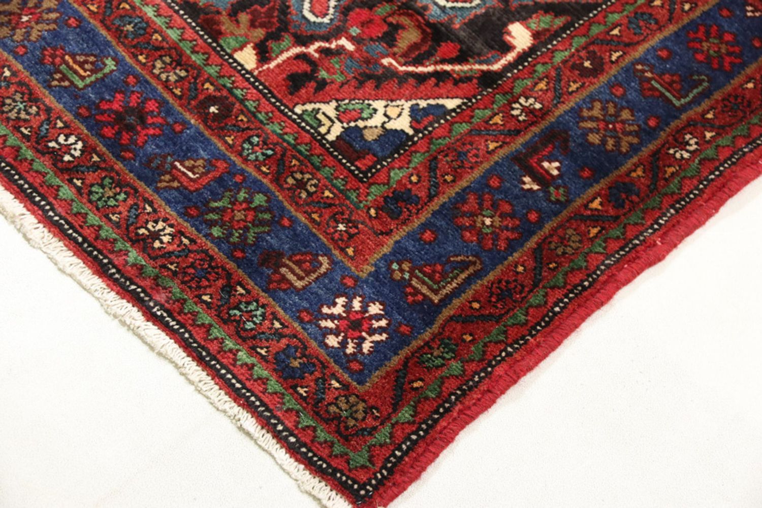 Alfombra de pasillo Alfombra persa - Nómada - 309 x 132 cm - rojo