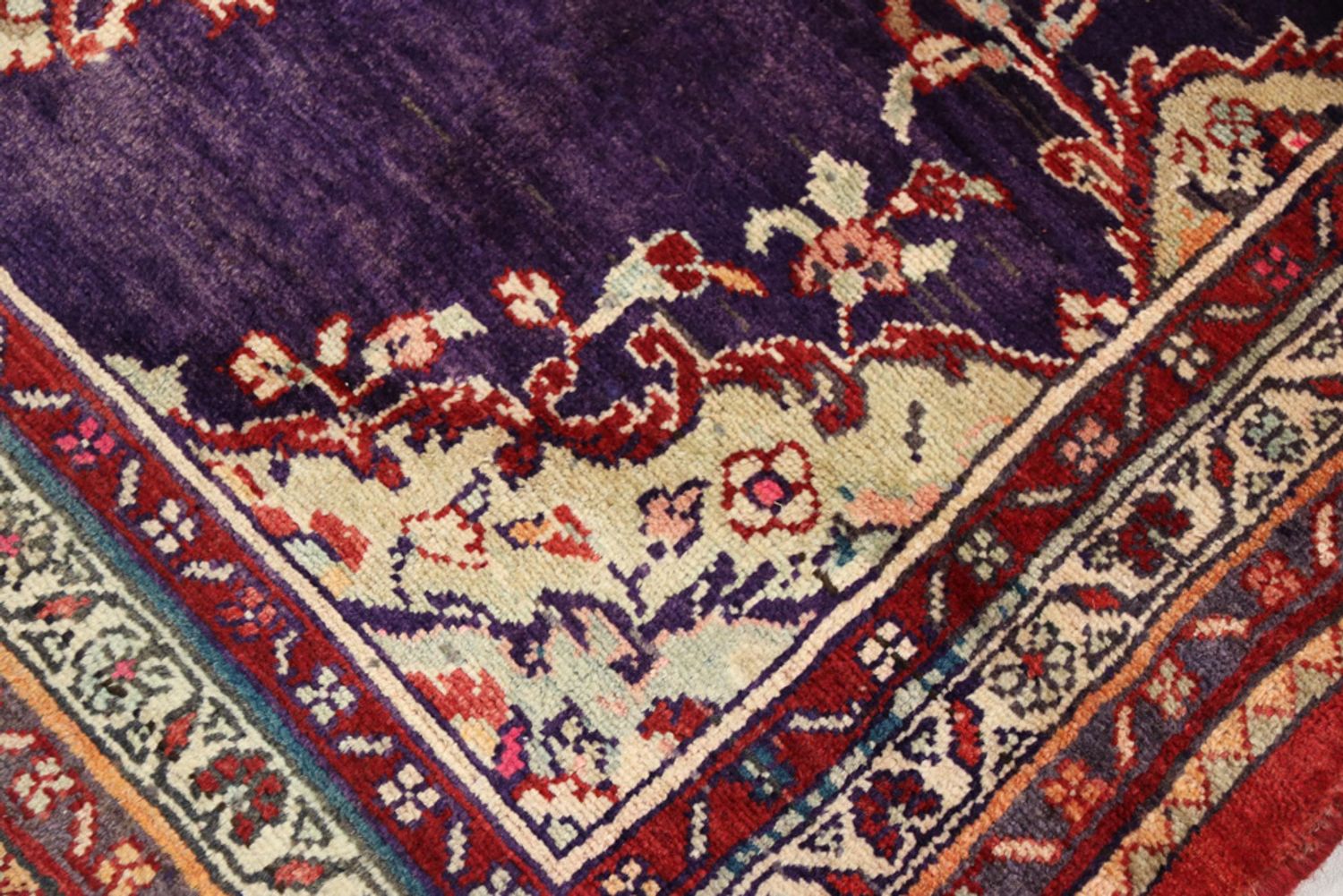 Runner Perský koberec - Nomádský - 313 x 127 cm - tmavě modrá