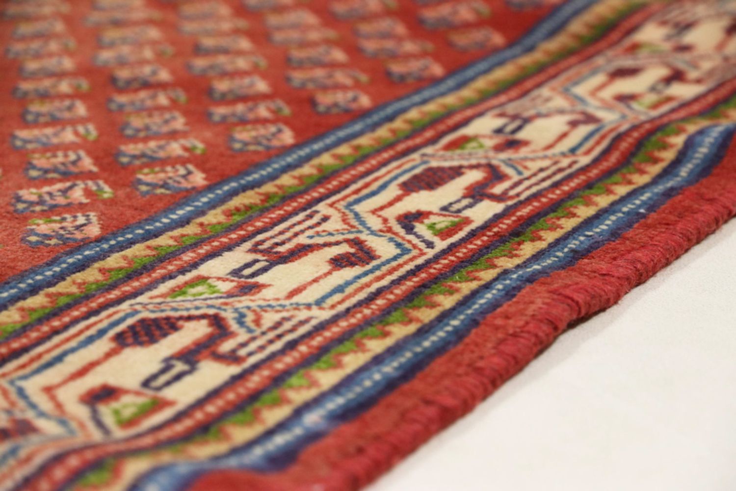 Runner Perský koberec - Mir - 300 x 105 cm - rezavá