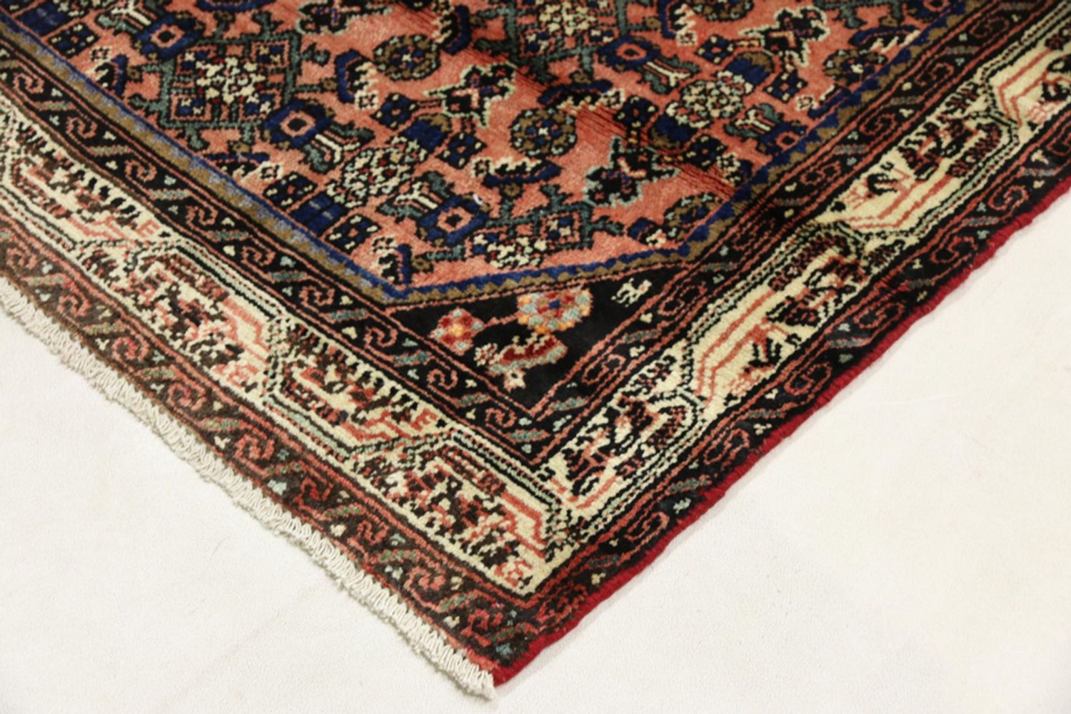 Løper Persisk teppe - klassisk - 315 x 108 cm - rosa