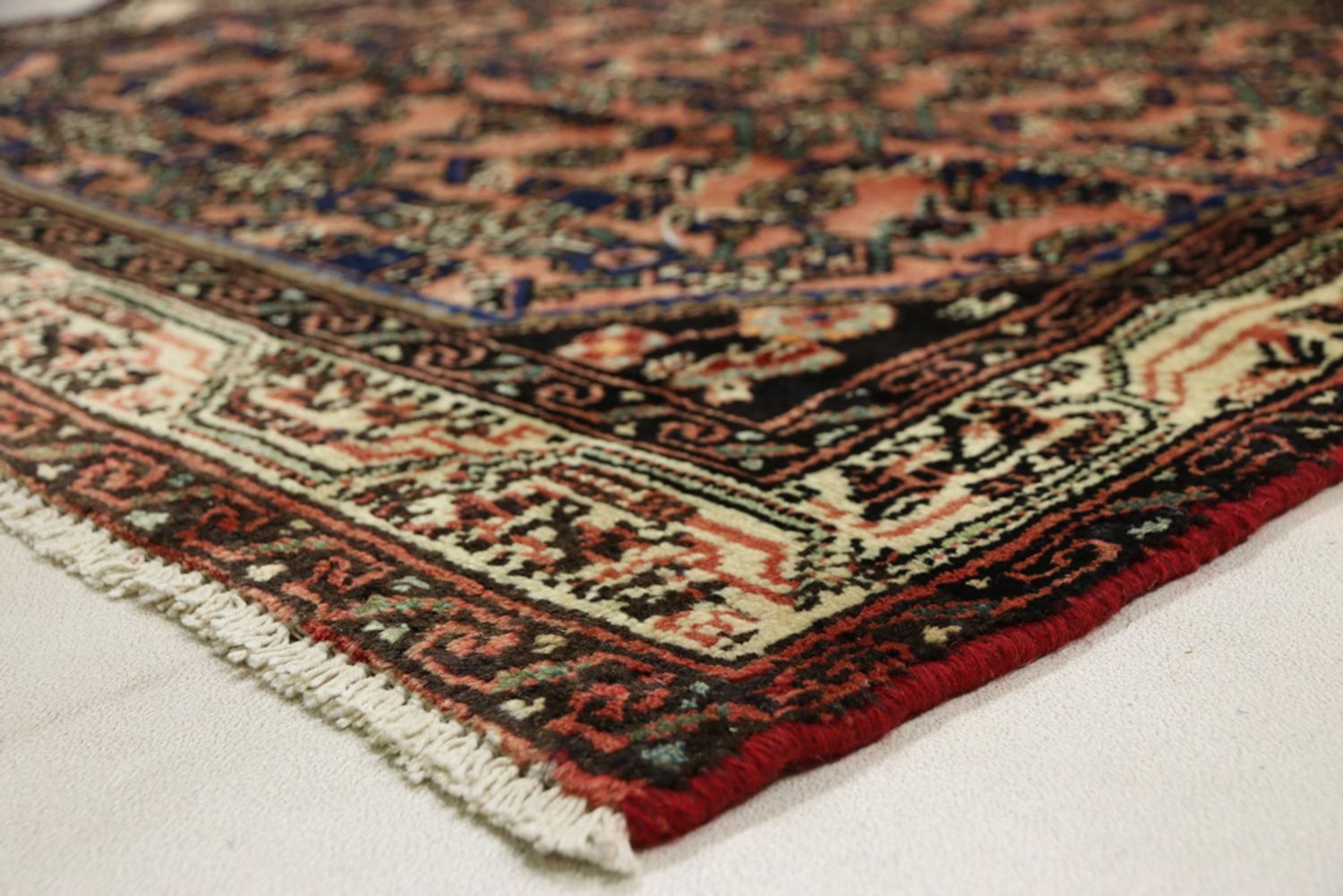 Løper Persisk teppe - klassisk - 315 x 108 cm - rosa