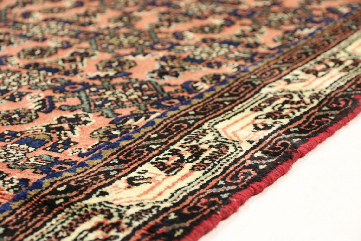 Løper Persisk teppe - klassisk - 315 x 108 cm - rosa